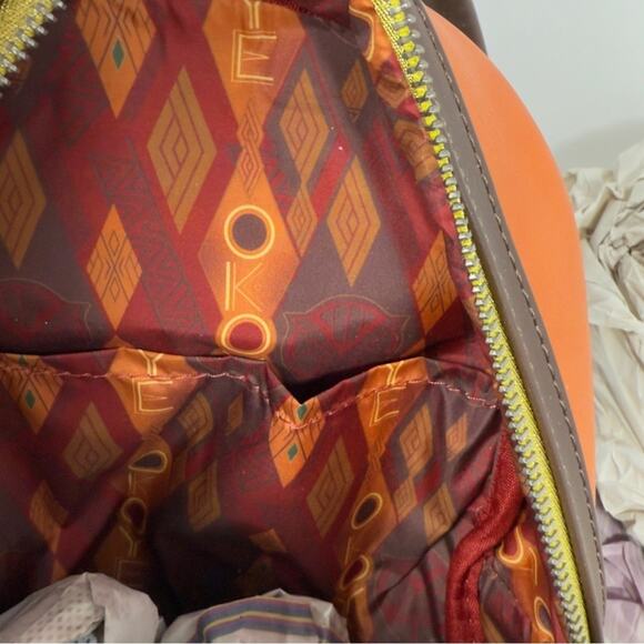 Loungefly Marvel Black Panther Wakanda Forever Okoye Cosplay Mini Backpack NEW - Picture 13 of 16